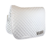 Competition Dressage Saddle Pad White